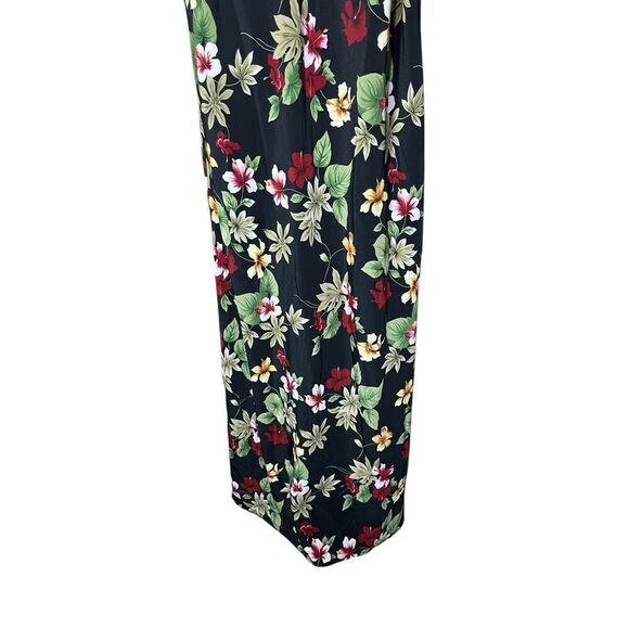 Vintage Northern Reflections Floral Maxi Sun Dress Size 10 - Picture 3 of 6